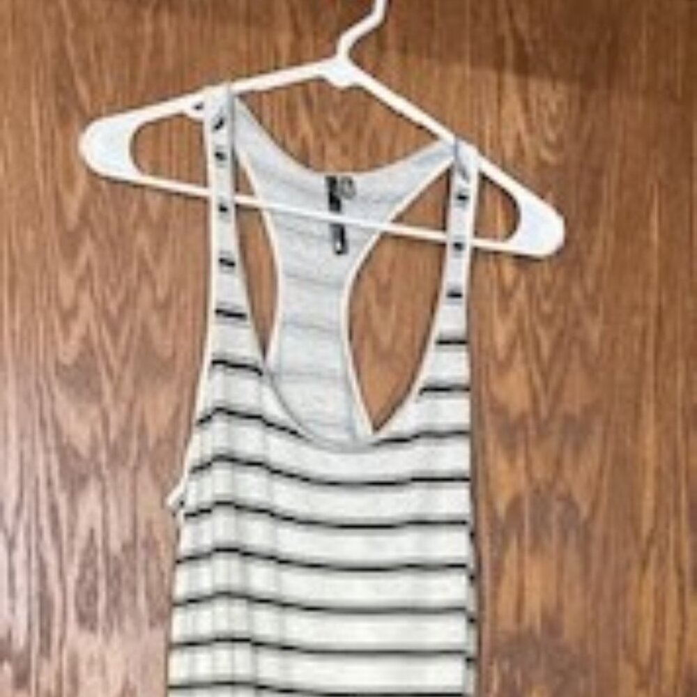 Joe's Jeans - White Black - Racer Back - Jumpsuit - Size Medium